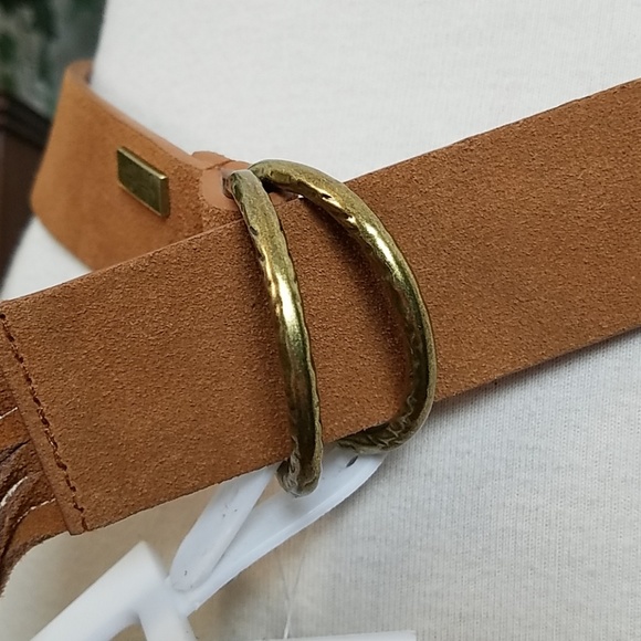 Jessica Simpson Boho Suede Fringe Belt - Picture 3 of 8